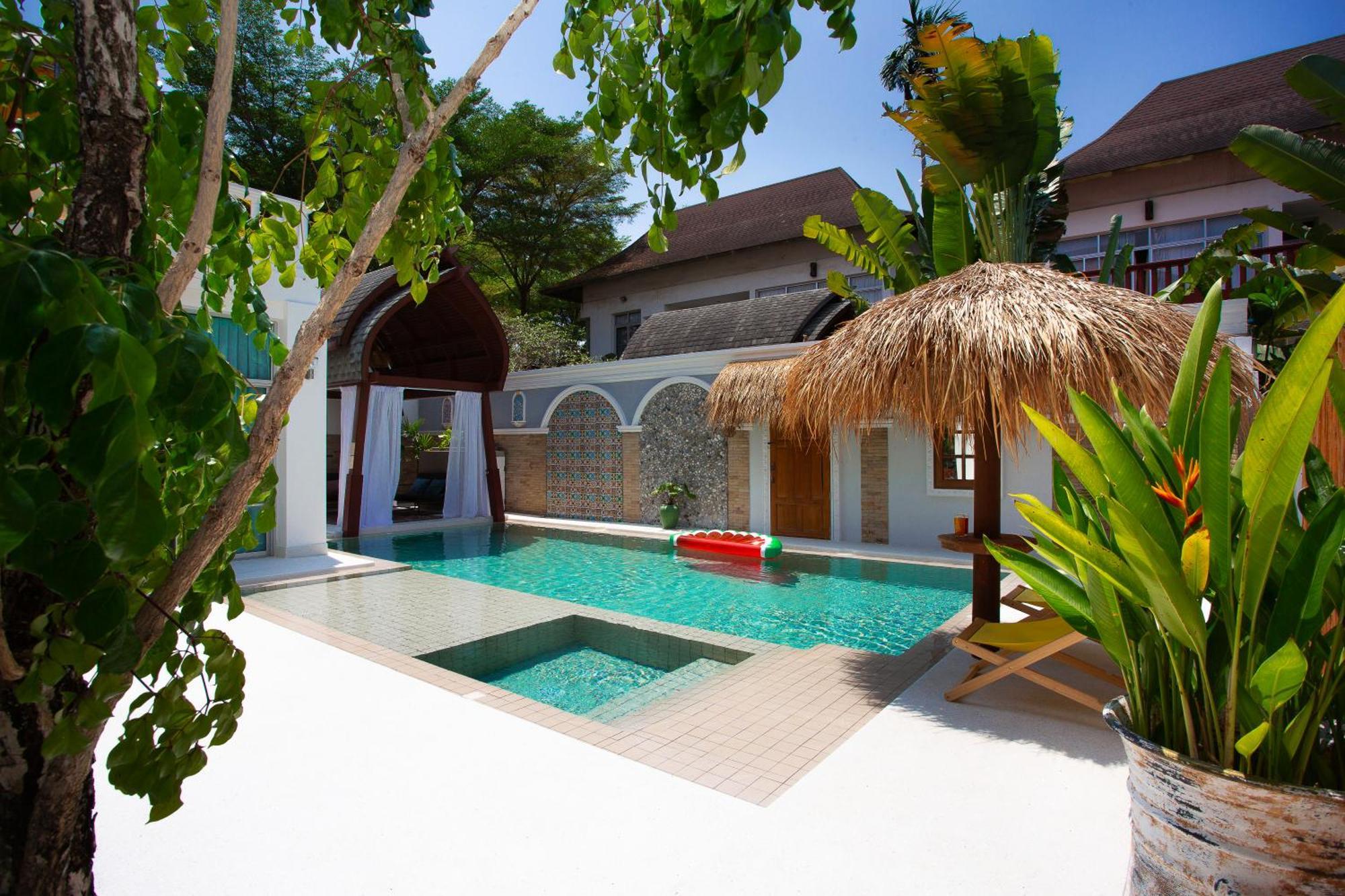 Nagawari Art Maldives Pattaya Villa Na Chom Thian Εξωτερικό φωτογραφία